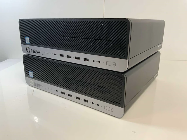 Hp elitedesk 800 g5 sff, core(tm) i5 9th gen, 16 gb ram, 128 gb nvme desktops (2x) - afbeelding 2 van  5