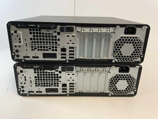 Hp elitedesk 800 g5 sff, core(tm) i5 9th gen, 16 gb ram, 128 gb nvme desktops (2x) - afbeelding 4 van  5