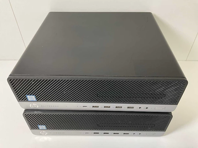 Hp elitedesk 800 g5 sff, core(tm) i5 9th gen, 16 gb ram, 512 gb nvme mini desktop (2x) - afbeelding 5 van  12