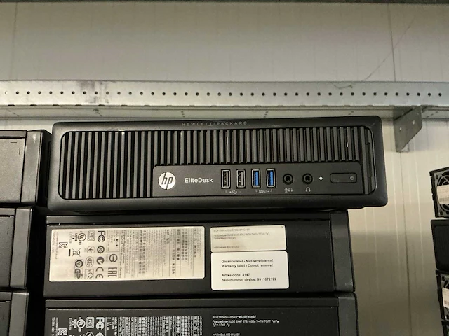 Hp elitedesk 800g1 usdt desktop (12x) - afbeelding 3 van  5