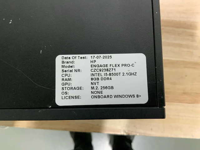 Hp engage flex pro-c desktop (3x) - afbeelding 7 van  8