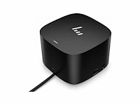 Hp g4 - laptop-dockingstation - thunderbolt - usb-c - 120w - afbeelding 1 van  3