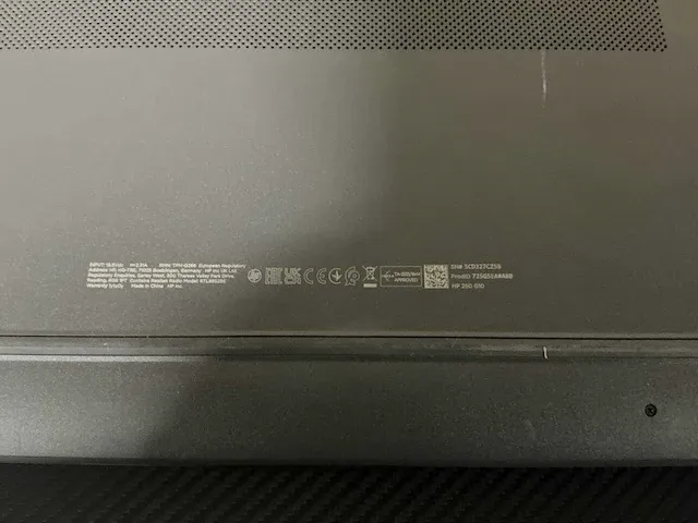 Hp hp 250 g10 laptop - afbeelding 5 van  5
