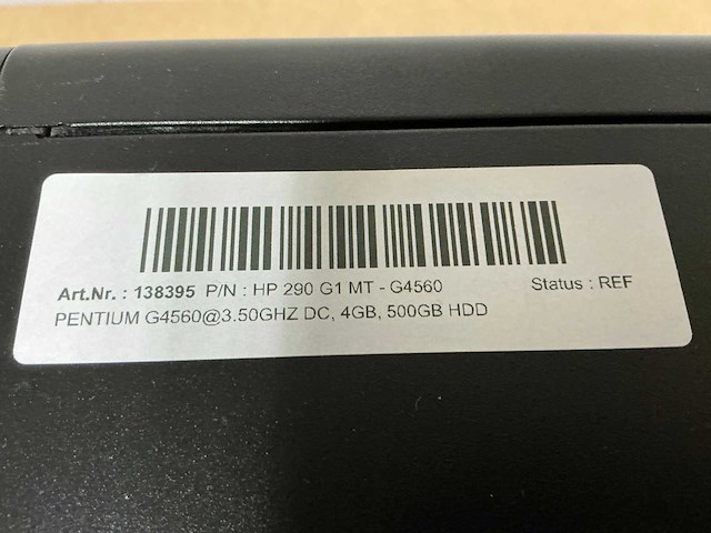 Hp hp 290 g1 mt - g4560 desktop - afbeelding 5 van  6