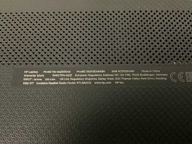 Hp hp laptop 14s-dq2xxx - afbeelding 7 van  7