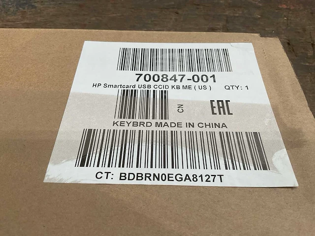 Hp hp smartcard usb ccid toetsenbord (4x) - afbeelding 4 van  4