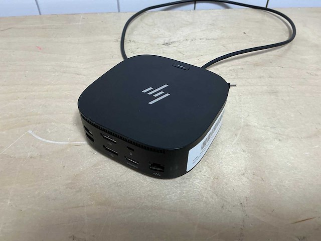 Hp hsn-ix02 usb-c dockingstation - afbeelding 1 van  2