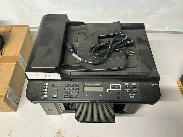 Hp laserjet 1536dnf mfp laserprinter - afbeelding 2 van  3