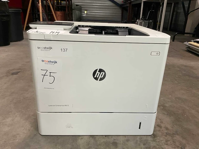 Hp laserjet enterprise m612 laserprinter - afbeelding 7 van  14