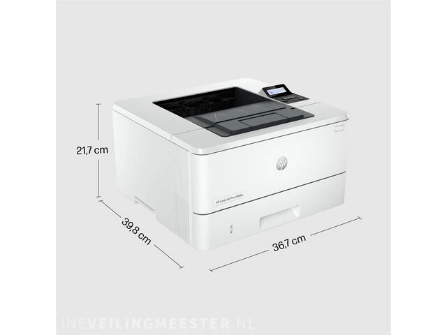 Hp laserjet pro 4002dwe laserprinter (zwart/wit) - afbeelding 2 van  4