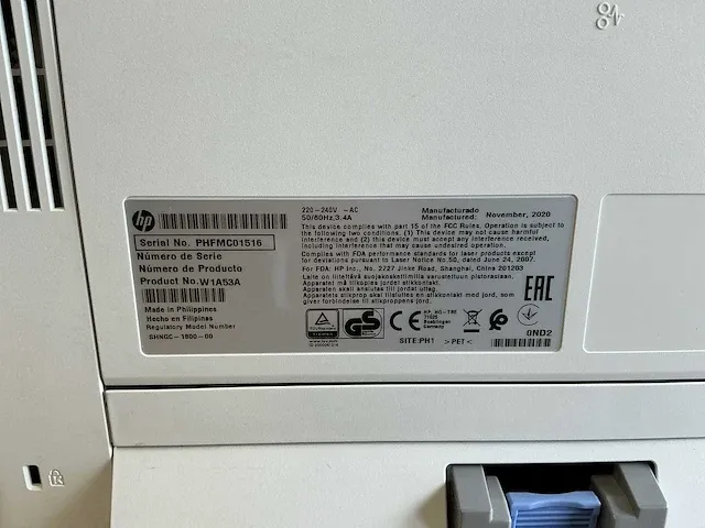 Hp laserjet pro m404dn laserprinter - afbeelding 5 van  5