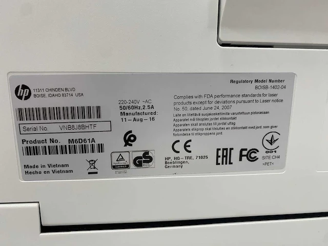 Hp laserjet pro mfp m274n - laserprinter - afbeelding 3 van  12