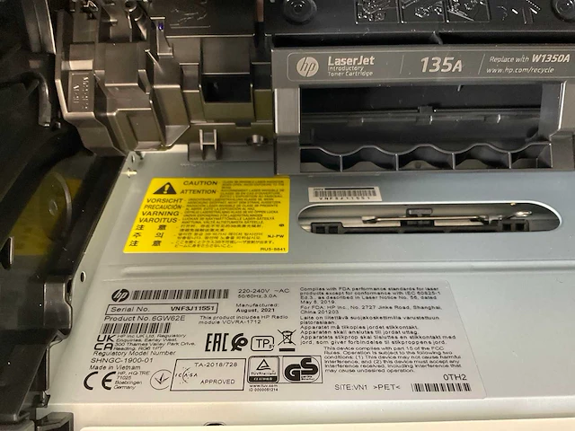 Hp (m209dwe), laserjet printer - afbeelding 3 van  12