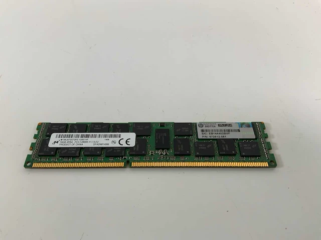 Hp (m393b2g70bh0) 16 gb 2rx4 pc3-12800r server rams (40x) - afbeelding 6 van  7