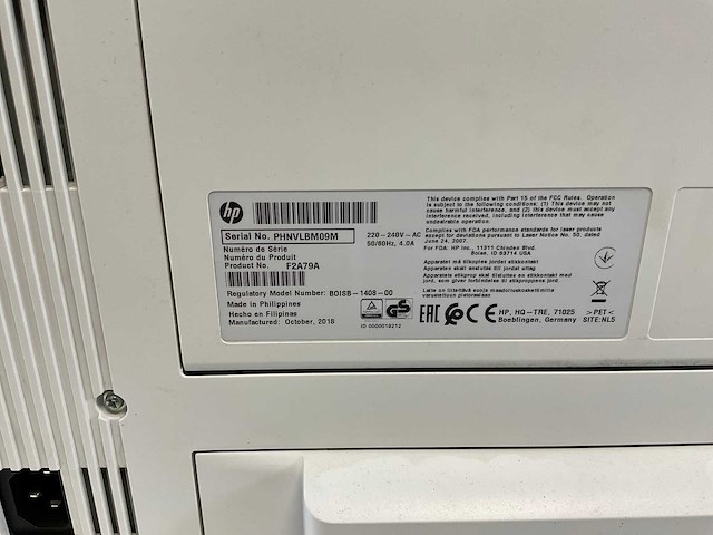 Hp (m527m) laserjet enterprise multifunction printer - afbeelding 7 van  7