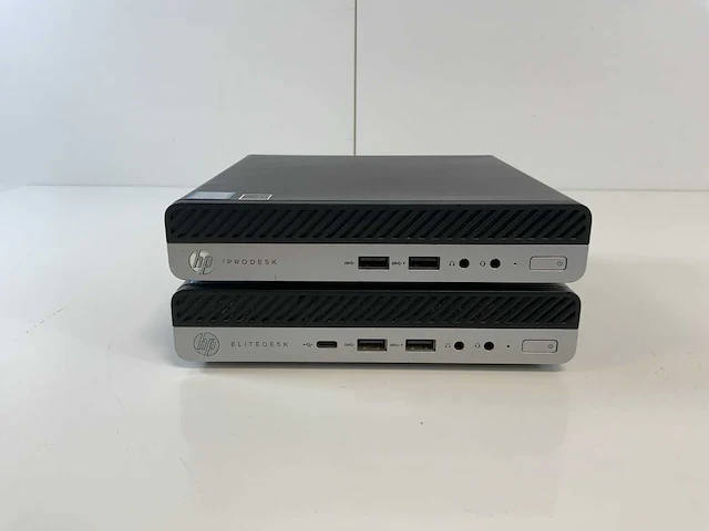 Hp mix model mini desktops - check description (2x) - afbeelding 1 van  5
