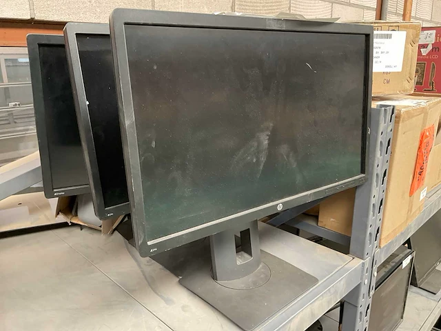 Hp monitor (3x) - afbeelding 1 van  4
