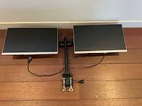 Hp monitoren (2x) - afbeelding 1 van  6