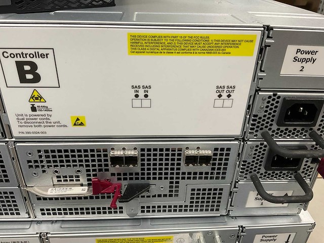 Hp (nmbla-0002-1200) - 21x 4 tb seagate (st4000nm0095) & 3x 1,92 tb samsung (mz-7lm1t9n) nimble dual controller storage array - afbeelding 9 van  13