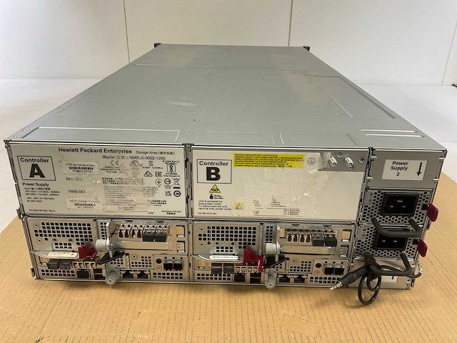 Hp (nmbla-0002-1200) - 21x 4 tb seagate (st4000nm0095) & 6x 1,92 tb samsung (mz-7lm1t9n) nimble dual controller storage array - afbeelding 8 van  13