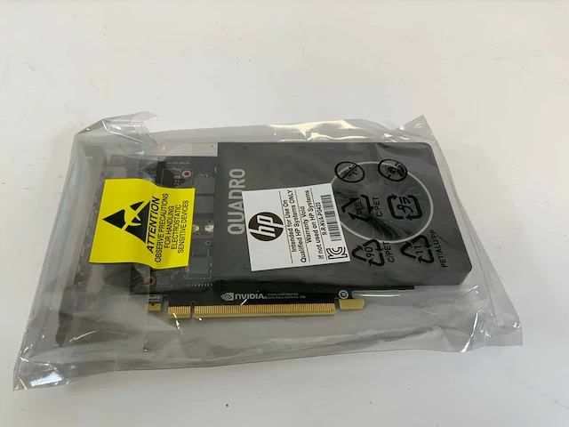 Hp nvidia quadro p2200 5 gb grafische kaart (nieuw) - afbeelding 3 van  4