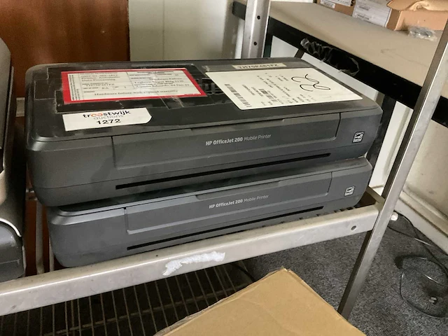 Hp officejet 200 mobile printer (2x) - afbeelding 4 van  4