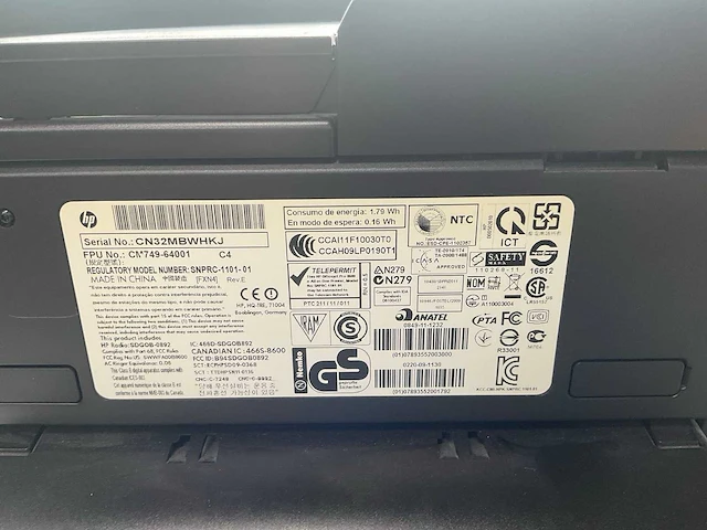 Hp officejet pro 8600 inktjetprinter - afbeelding 6 van  10