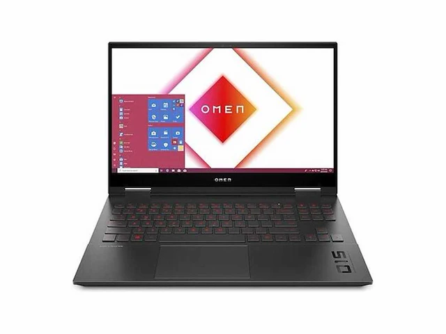 Hp omen 15-ek1064ng intel® core™ i7 i7-10750h laptop 39,6 cm (15.6") full hd 16 gb ddr4-sdram 512 gb ssd nvidia geforce rtx 3070 max-q wi-fi 6 (802.11ax) windows 10 home zwart - afbeelding 1 van  3