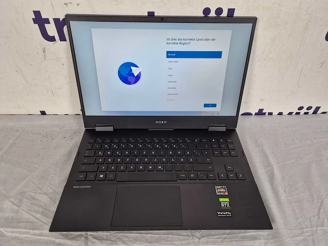 Hp omen 15-en1268ng amd ryzen™ 5 5600h laptop - afbeelding 3 van  5