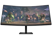 Hp omen 34c - qhd va ultrawide curved 165hz gaming monitor - 34 inch - afbeelding 1 van  2