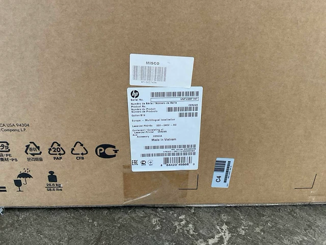 Hp p3010 laserjet mfc - afbeelding 8 van  8