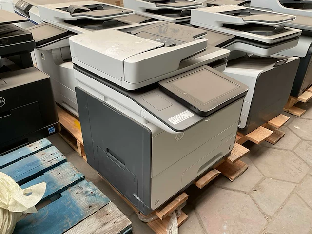 Hp pagewide enterprise color flow mfp 586 printer - afbeelding 2 van  3