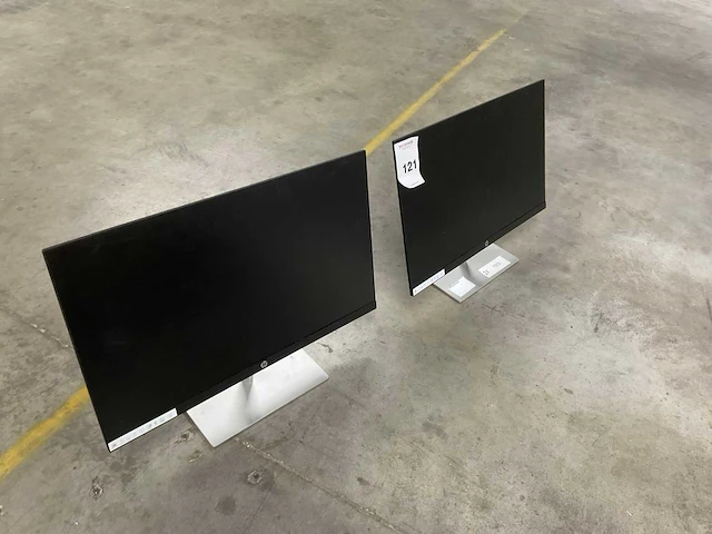 Hp pavillion quantum dot display monitor (2x) - afbeelding 3 van  5