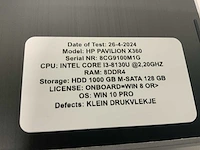 Hp pavillion x360 laptop (2x) - afbeelding 8 van  12