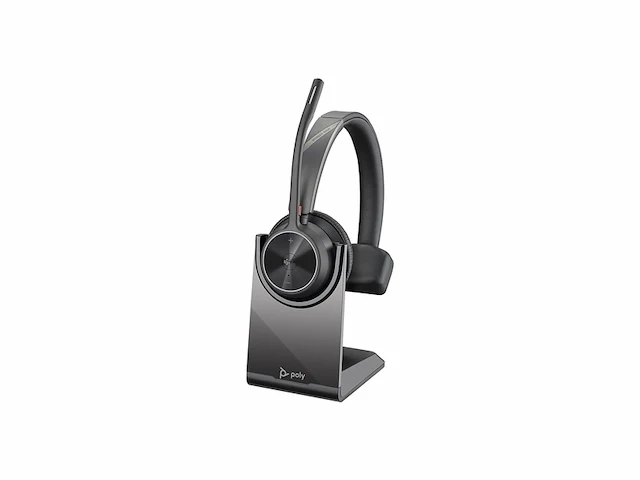 Hp poly voyager 4310 uc mono on ear headset noise cancelling zwart - afbeelding 1 van  4