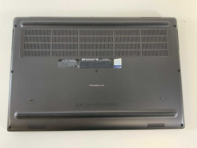 Hp precision 7540 15.5", core(tm) i7 9th gen, 64 gb ram, no hdd, nvidia quadro t2000 mobile 4 gb laptop - afbeelding 6 van  7