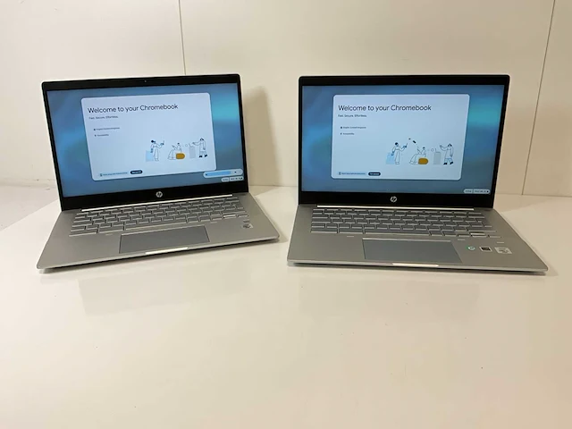 Hp pro c640 13.3”, core(tm) i5 10th gen, 8 gb ram, 64 gb ssd chromebooks (2x) - afbeelding 1 van  14