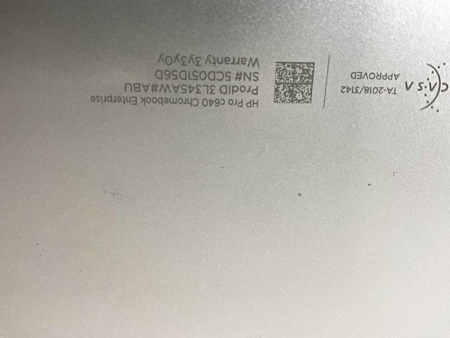 Hp pro c640 13.3”, core(tm) i5 10th gen, 8 gb ram, 64 gb ssd chromebooks (2x) - afbeelding 14 van  14