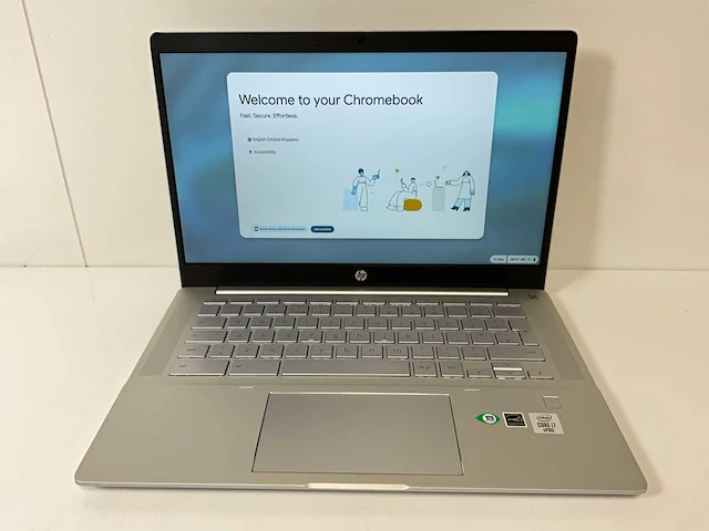 Hp pro c640 13.3”, core(tm) i7 10th gen, 16 gb ram, 128 gb ssd touchscreen chromebook - afbeelding 1 van  7