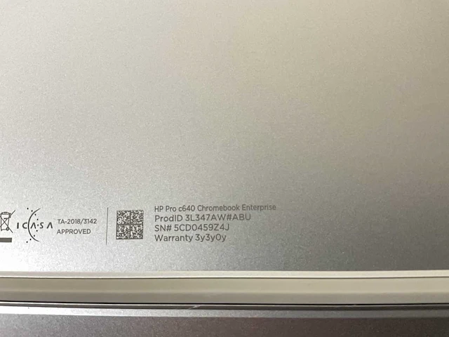 Hp pro c640 13.3”, core(tm) i7 10th gen, 16 gb ram, 128 gb ssd touchscreen chromebook - afbeelding 7 van  7