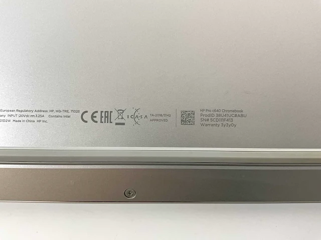 Hp pro c640 14”, core(tm) i5 10th gen, 8 gb ram, 64 gb hdd chromebooks (2x) - afbeelding 8 van  16