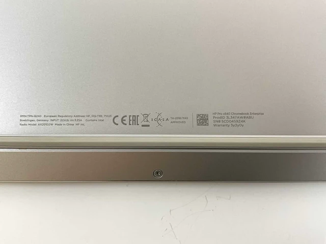 Hp pro c640 14”, core(tm) i5 10th gen, 8 gb ram, 64 gb hdd chromebooks (2x) - afbeelding 7 van  15