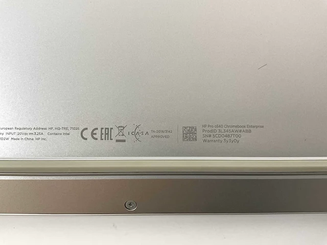 Hp pro c640 14”, core(tm) i5 10th gen, 8 gb ram, 64 gb hdd chromebooks (2x) - afbeelding 14 van  15