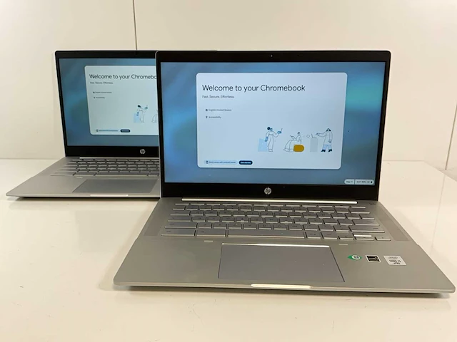 Hp pro c640 14”, core(tm) i5 10th gen, 8 gb ram, 64 gb hdd chromebooks (2x) - afbeelding 1 van  16