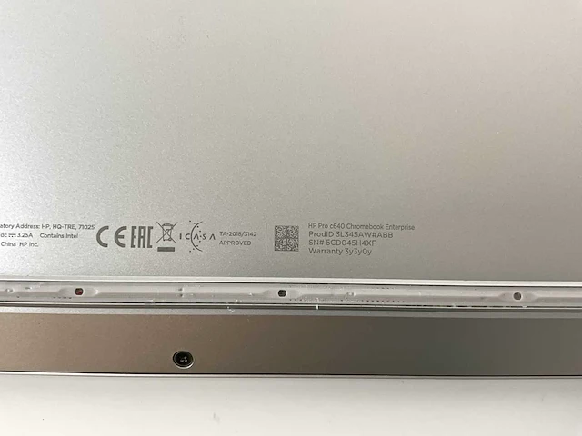 Hp pro c640 14”, core(tm) i5 10th gen, 8 gb ram, 64 gb hdd chromebooks (2x) - afbeelding 8 van  16
