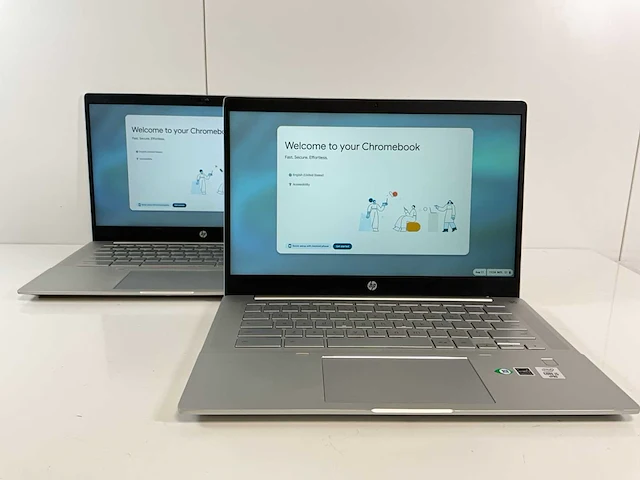 Hp pro c640 14”, core(tm) i5 10th gen, 8 gb ram, 64 gb hdd chromebooks (2x) - afbeelding 1 van  16