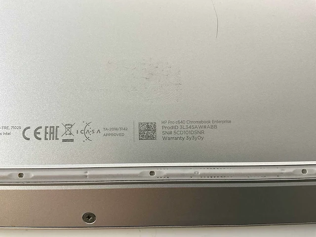 Hp pro c640 14”, core(tm) i5 10th gen, 8 gb ram, 64 gb hdd chromebooks (2x) - afbeelding 9 van  17