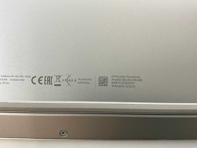 Hp pro c640 14”, core(tm) i5 10th gen, 8 gb ram, 64 gb hdd chromebooks (2x) - afbeelding 17 van  17