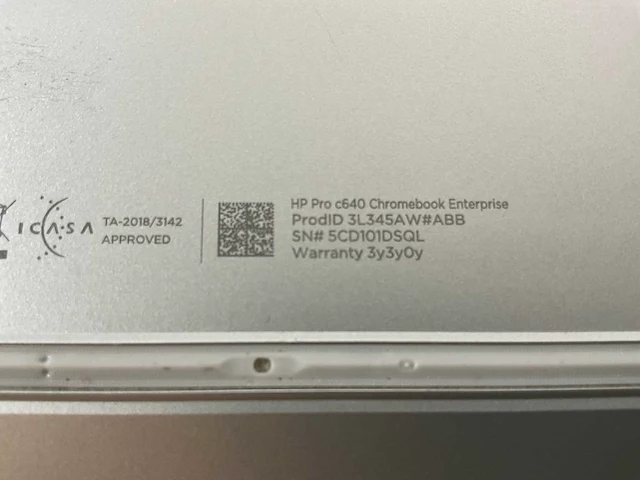 Hp pro c640 14”, core(tm) i5 10th gen, 8 gb ram, 64 gb hdd chromebooks (2x) - afbeelding 16 van  16