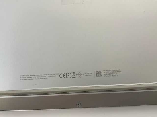 Hp pro c640 14", core(tm) i5 10th gen, 8 gb ram, 64 gb ssd touchscreen chromebooks (2x) - afbeelding 8 van  16